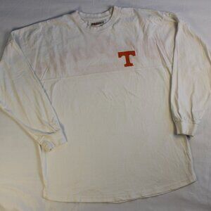 PressBox Womens Large Tennesse White Long Sleeve Tshirt